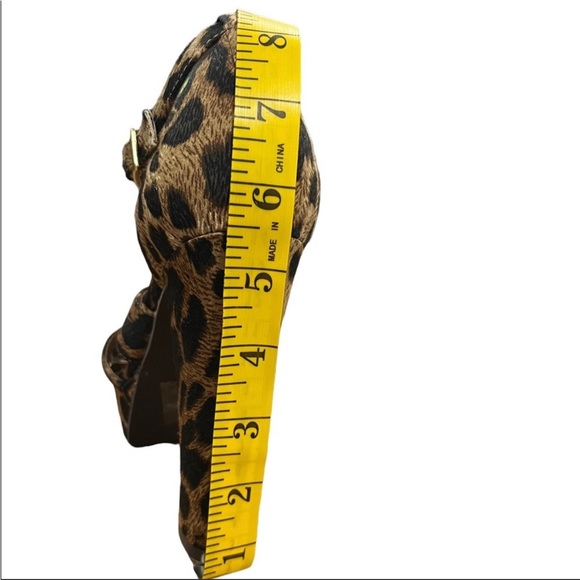ALDO Leopard Print Chunky Heels NWOT - Picture 6 of 6